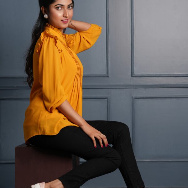 Chiffon Long Sleeve Blouse